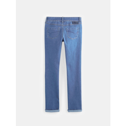 Avis Jean skinny hyper stretch bleu fille OKAIDI 2