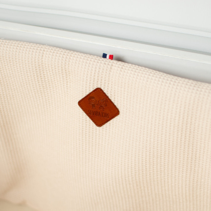 Avis Tour de lit universel en gaze de coton Nid d'abeille Sevira Kids 10
