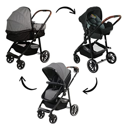 Avis Poussette combinée 3 en 1 - ROMY - Siège auto BEONE Nania 2