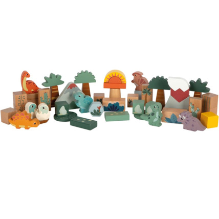Avis Blocs de construction en bois Dino SMALL FOOT 1