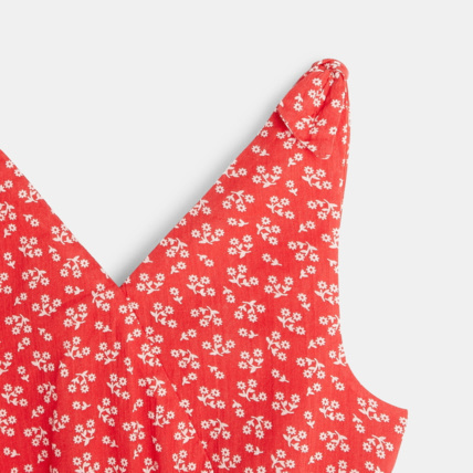 Avis Robe imprimée rouge fille OKAIDI 3