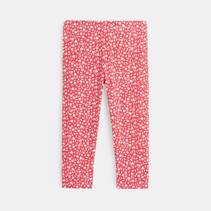 Avis Legging 3/4 imprimé fleuri rose fille OKAIDI 2