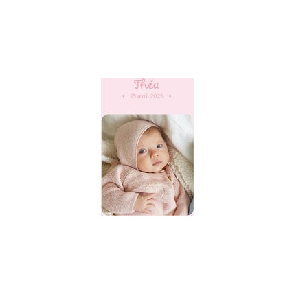 Avis Faire-Part de Naissance Personnalisable - Classique LES PETITS CITRONS 5