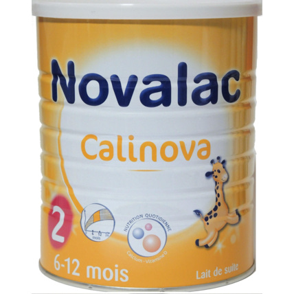 Avis Lait Calinova 2ème âge Novalac 1
