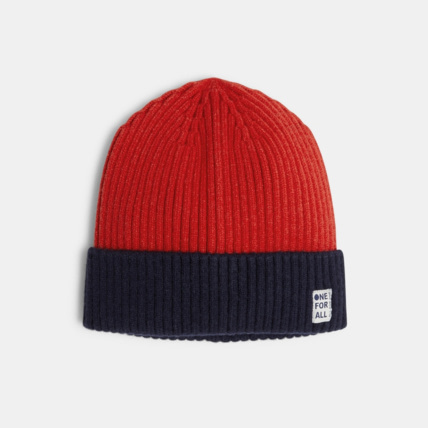 Avis Bonnet côtelé mixte rouge OKAIDI 1