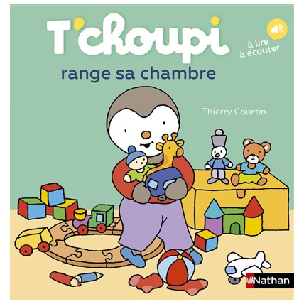 Avis Livre T'choupi range sa chambre NATHAN 1