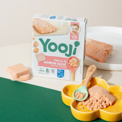 Avis Haché de Saumon sauvage pour bébé Yooji 1