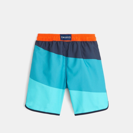 Avis Short de bain colorblock vert garçon OKAIDI 2