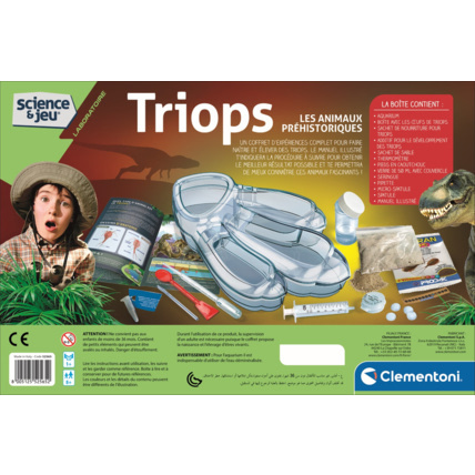 Avis Triops, les animaux préhistoriques Clementoni 3