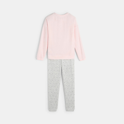 Avis Pyjama en velours éponge rose fille OKAIDI 2