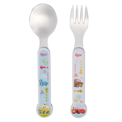 Avis Set de 2 couverts inox Cars Tigex 1