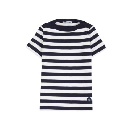 Avis Marinière "Carantec" Kids - coton - Navire/Blanc ARMOR-LUX 1