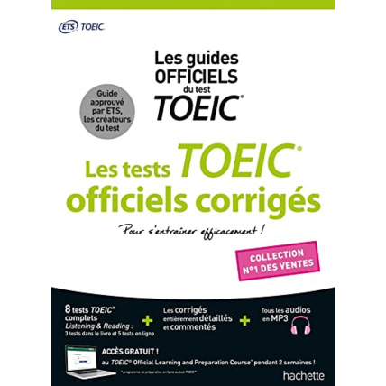 Avis TOEIC ® : les tests officiels corrigés Nouvelle édition Hachette Éducation 1