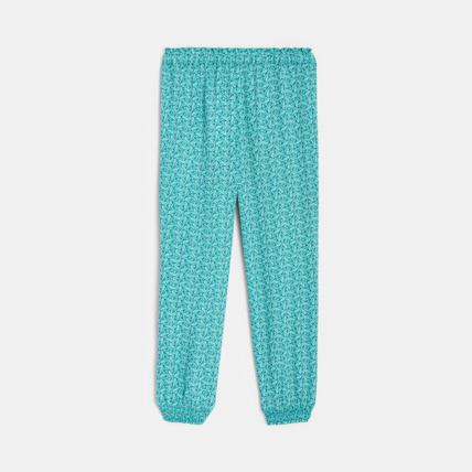 Avis Jogpant fluide imprimé bleu fille OKAIDI 3