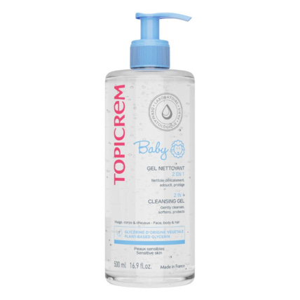 Avis Gel lavant doux bébé visage, corps & cheveux TOPICREM 1