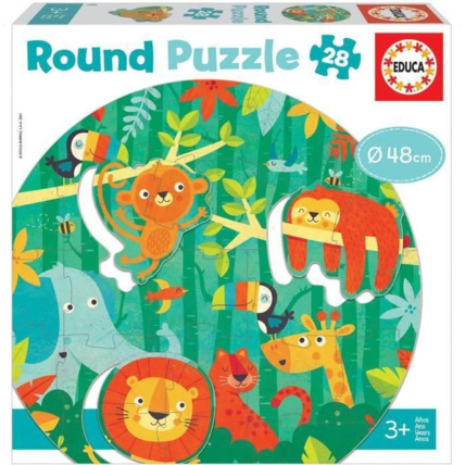 Avis Puzzle rond jungle Educa 1