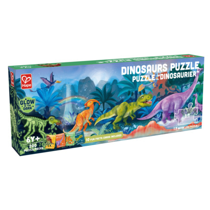 Avis Puzzle XXL dinosaures HAPE 1