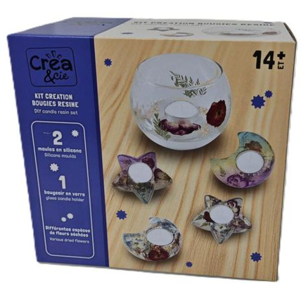 Avis Kit Création bougies résine CRÉA & CIE 1