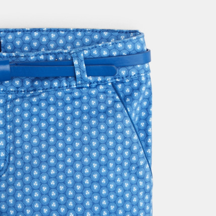 Avis Short imprimé turquoise fille OKAIDI 3