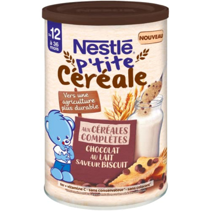 Avis P'tite Céréales - Céréales complètes - chocolat au lait saveur biscuit NESTLÉ 1