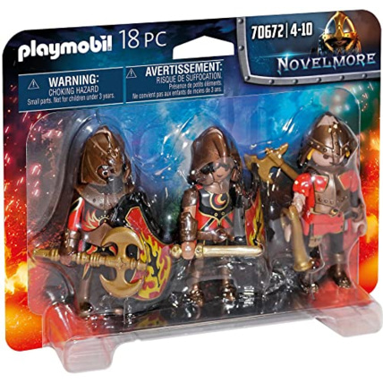 Avis Playmobil Novelmore - 3 Combattants Burnham Raiders PLAYMOBIL 1