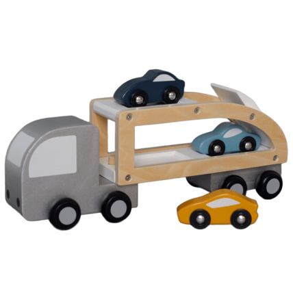 Avis Camion remorque pour voitures en bois Jabadabado 1