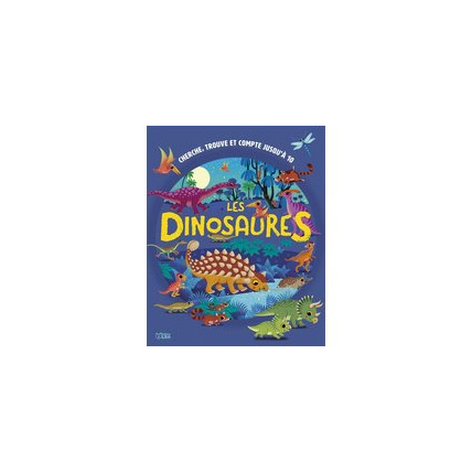 Avis Cherche trouve et compte jusqu'à 10 - Les dinosaures Éditions Lito 4