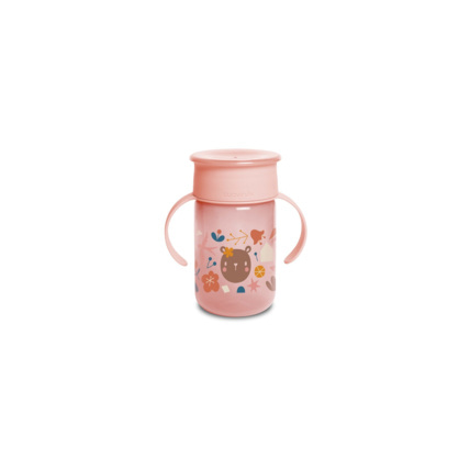 Avis Tasse d'apprentissage avec disque anti-fuites +12M 340 ml Suavinex 1