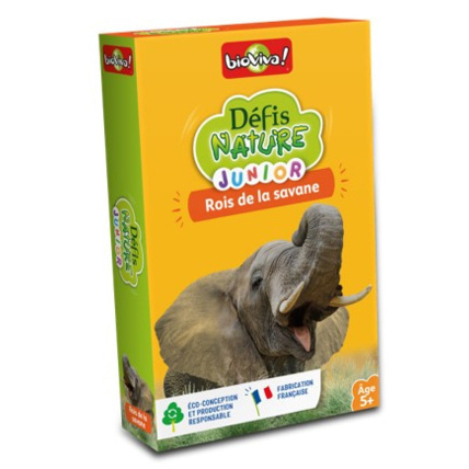 Avis Jeu éducatif Défis Nature Junior - Rois de la savane BIOVIVA 1