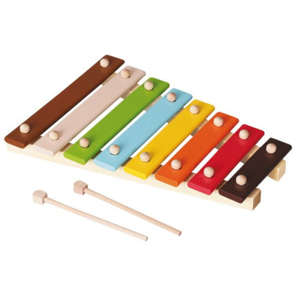 Avis Xylophone en bois massif WOOD N PLAY 1