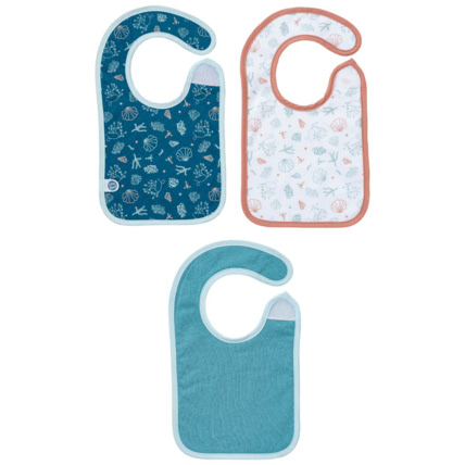 Avis Lot de 3 bavoirs naissance Little Band 2