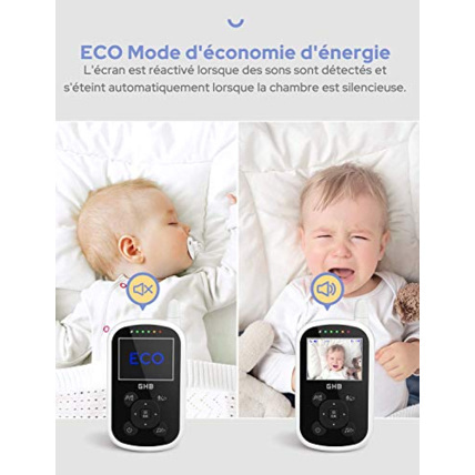 Avis Babyphone vidéo 2.4 pouces GHB 7