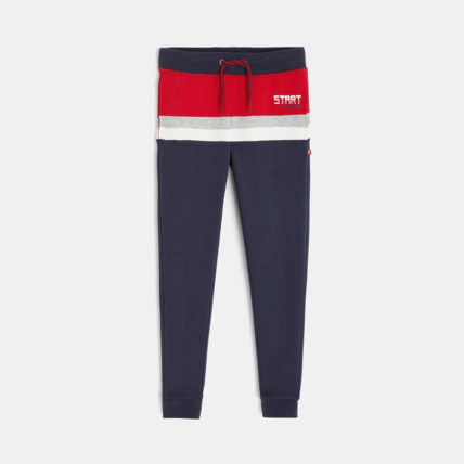 Avis Jogging en coton piqué bleu garçon OKAIDI 1
