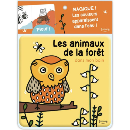 Avis Livre de bain Les animaux de la forêt Editions Kimane 1