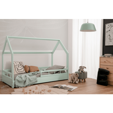 Avis Lit cabane H bois naturel Mon Lit Cabane 115