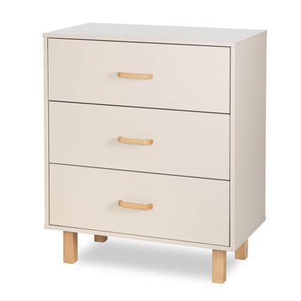 Avis Commode bébé en bois de hêtre 3 tiroirs sans plan à langer Laura Mon Mobilier Design 1