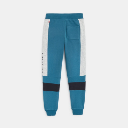 Avis Pantalon de jogging colorblock bleu garçon OKAIDI 4