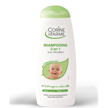 Avis Shampooing bébé 2 en 1 avec Démêlant CORINE DE FARME 1