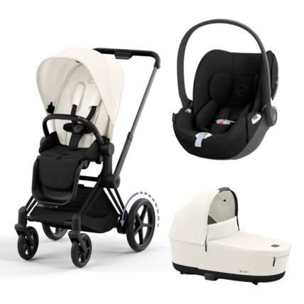 Avis Poussette Trio E-Priam 2 + Siège Auto Cloud T I-Size + Nacelle CYBEX 10