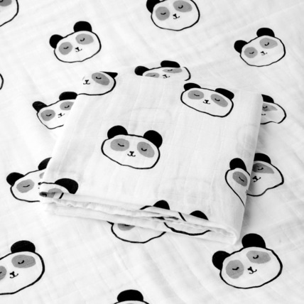 Avis Lot de 4 langes bébé en coton SWEETY FOX 4