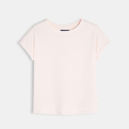 Avis T-shirt pailleté rose fille OKAIDI 1