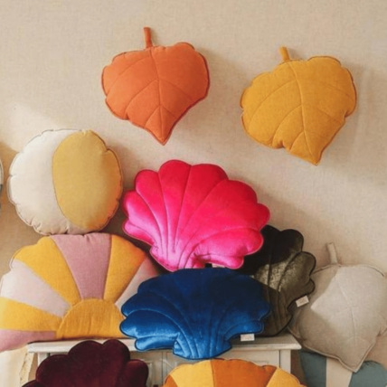 Avis Coussin Coquillage en Velours Mon Lit Cabane 3