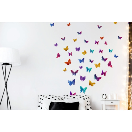Avis Stickers papillons colorés Mon Lit Cabane 2
