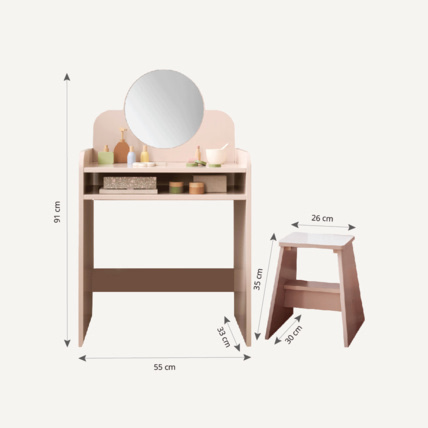 Avis Coiffeuse enfant bois Belle Petite Amélie 4