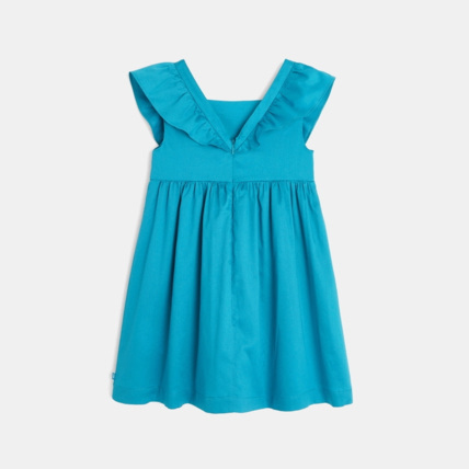 Avis Robe de cérémonie unie verte fille OKAIDI 3