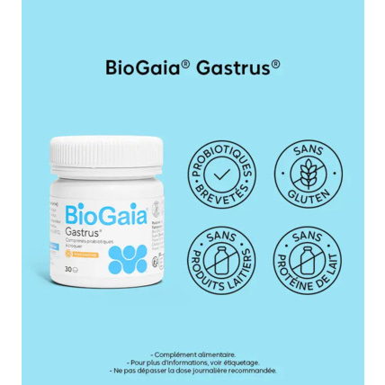 Avis BioGaia® Gastrus® BioGaia 4