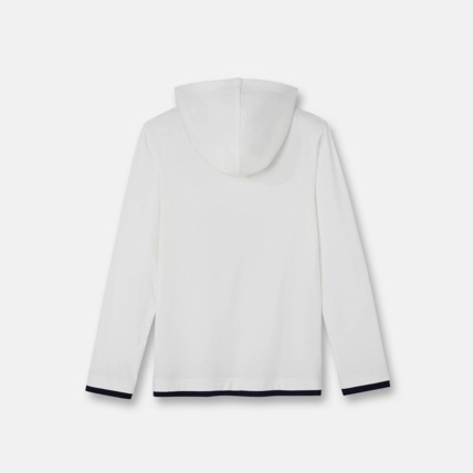 Avis T-shirt à capuche blanc garçon OKAIDI 2