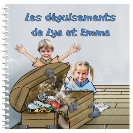 Avis Livre personnalisé pour deux enfants : Je me déguise MON LIVRE PERSONNALISABLE 1