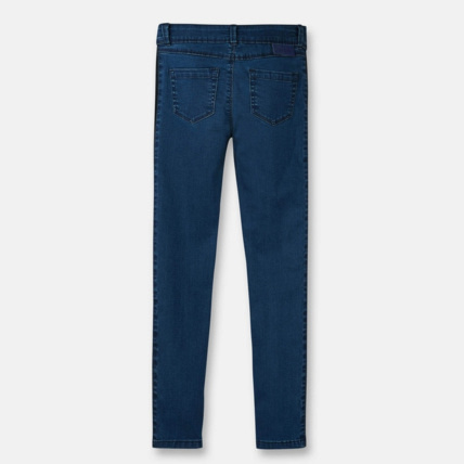 Avis Jean skinny hyper stretch bleu fille OKAIDI 2