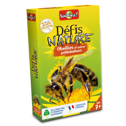 Avis Jeu éducatif Défis Nature - Abeilles et autres pollinisateurs BIOVIVA 1